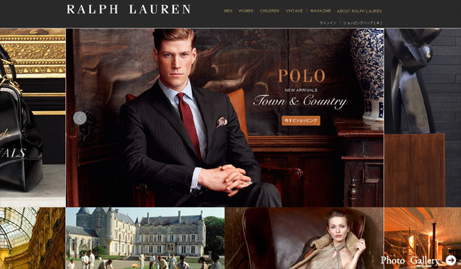 RALPH LAUREN│待望の日本向けオンラインストアが開設