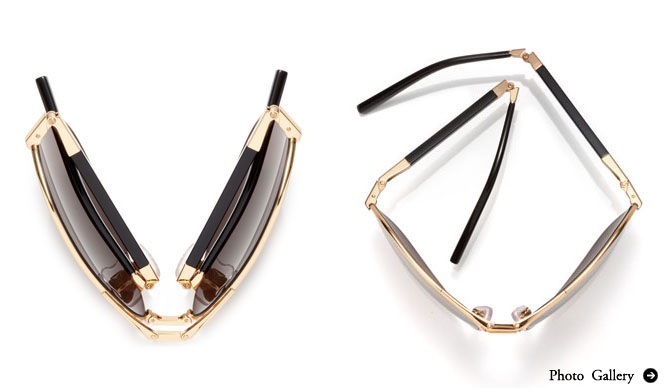 DOLCE&GABBANA|完全に折りたためる最新アイウェア「GOLD EDITION」