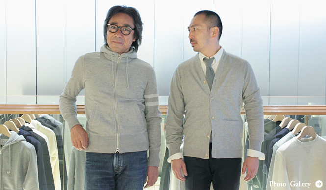 LOOPWHEELER｜LOOPWHEELER×RUMORS Special Edition Cardigan