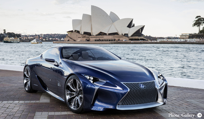 ハイブリッドスポーツLF-LC Blueが登場｜Lexus