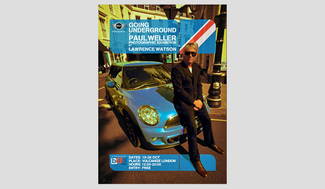 VALCANIZE LONDON｜ポール・ウェラー来日公演記念写真展「Going Underground」開催