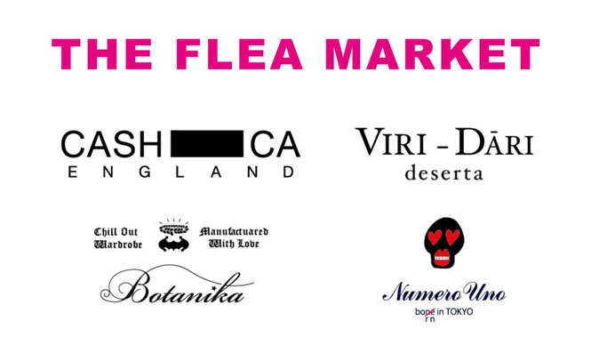 THE FLEA MARKET｜スタイリスト小沢 宏氏主催の合同ガレージセール開催