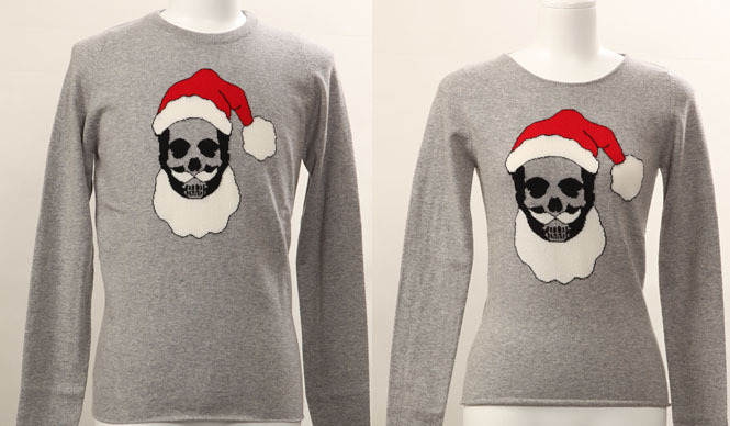 lucien pellat-finet|2012年“クリスマス限定スカルサンタ”ニット登場