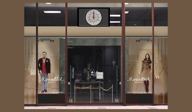 UNITED ARROWS green label relaxing｜渋谷マークシティ店に不思議なマリオネット型ロボット登場