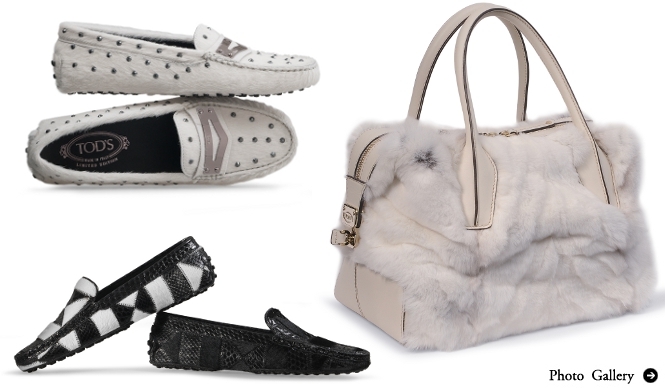 TOD’S｜クリスマス限定「ゴンミーニ」「ディーバッグ」発売