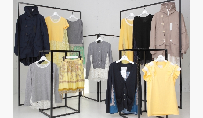 sacai｜限定カプセルコレクションもお目見え！　阪急うめだ本店と伊勢丹新宿店にショップ イン ショップ