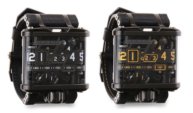 RESTIR｜アメリカ発スーパーカーブランド「DEVON」が手がけた腕時計「トレッド1」シリーズ日本初上陸