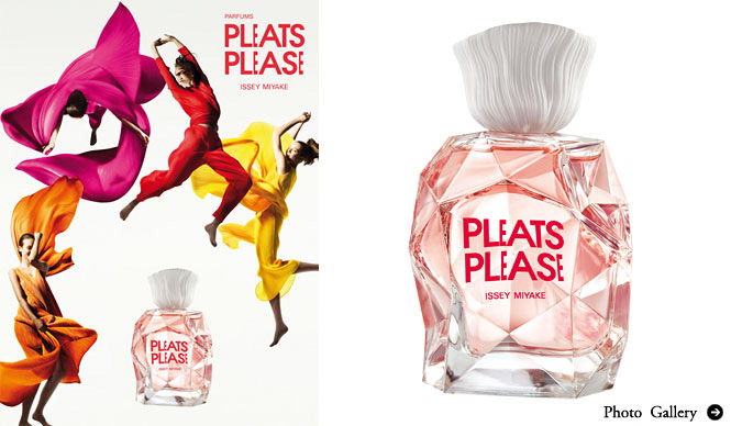 ISSEY MIYAKE|イッセイ ミヤケの新フレグランス「PARFUMS PLEATS PLEASE ISSEY MIYAKE」発表