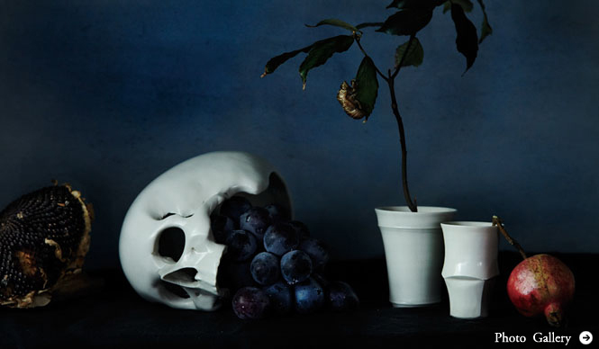 さる山|whiteは余白の白。濱中史朗展“alternative white”開催