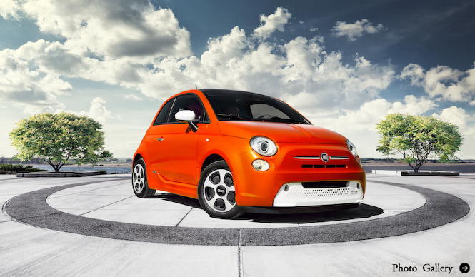 フィアット500にEV版「500e」｜Fiat