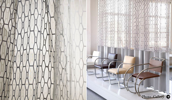 Knoll Japan|生活空間のトータルコーディネイトが楽しめる「Knoll Textiles」のカーテンが登場