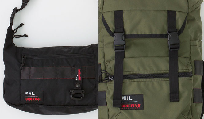 MARGARET HOWELL|「MHL.×BRIEFING」のショルダーバッグ、デイパック、ウォレット登場