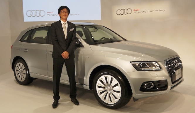 アウディQ5ハイブリッド、A8ハイブリッドが日本上陸｜Audi