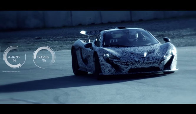 マクラーレン P1の走行映像が公開|McLaren