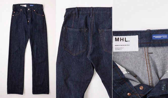MARGARET HOWELL|オリジナル日本製デニム「MHL.×CANTON」コラボレーションデニム登場