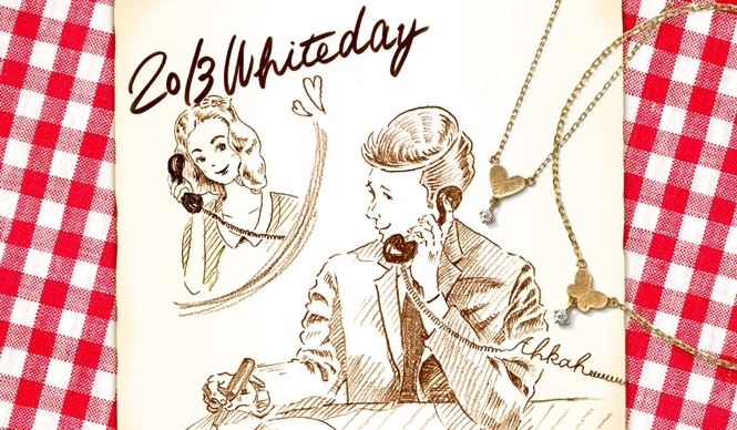 AHKAH｜ホワイトデー限定のジュエリーが登場