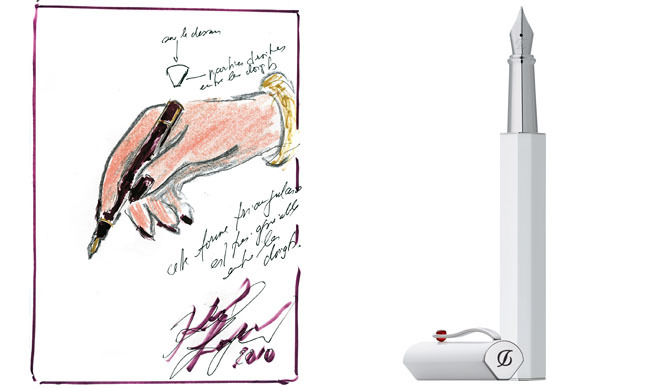 S.T. Dupont|カール・ラガーフェルド「モン・デュポン」新色“オプティックホワイト”発売