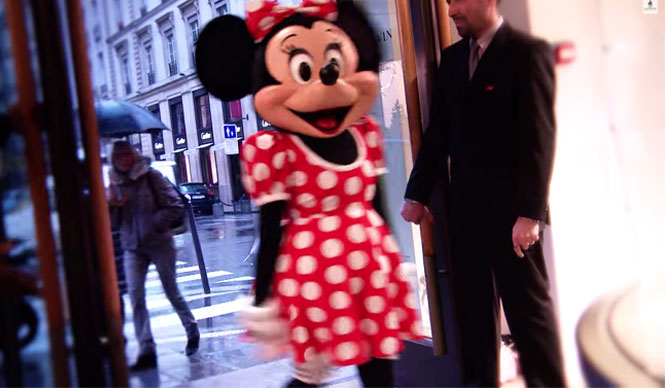 LANVIN｜ミニーマウスにランバンのスペシャルドレスをプレゼント