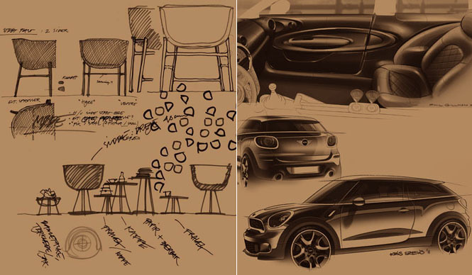 FRITZ HANSEN｜丸の内「BMW Group Studio」にて「MINI PACEMAN MEETS FRITZ HANSEN」エキシビション開催