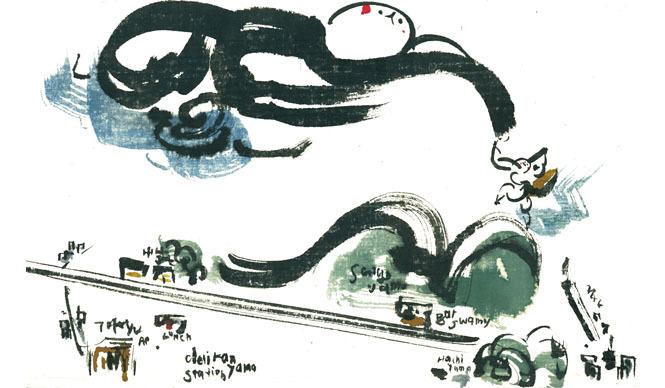 ART｜イラストレーター上田みゆき「代官山でつかまえて」展 開催