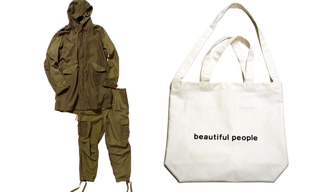 beautiful people|ビューティフル ピープル青山店3日間限定「メンズフェア」開催