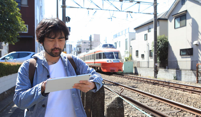 Xperia™ Tablet Zだからできること 旅するフィルムメーカーならではのタブレット術