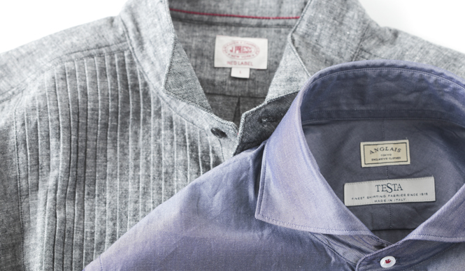 HANKYU MEN’S TOKYO|2013年4月は、ドレッシーに着こなす“インディゴシック”