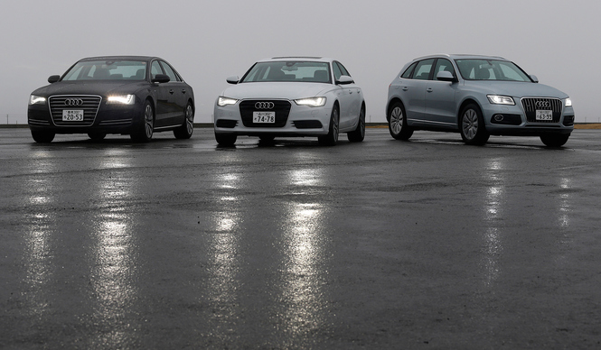 アウディのハイブリッド 3台に試乗|Audi