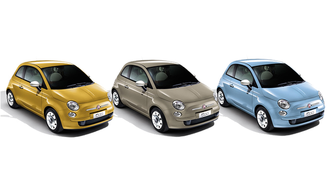 チンクエチェントに特別色を纏った限定車｜Fiat