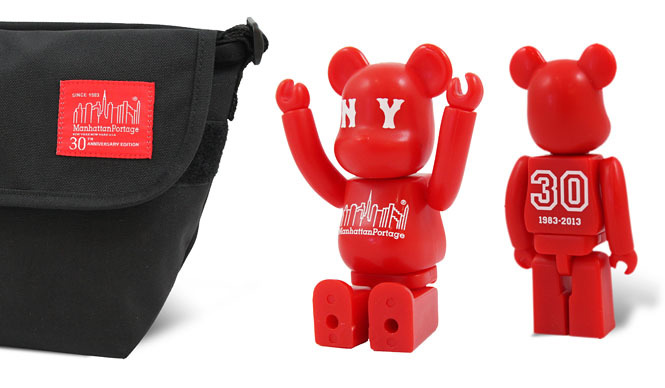 Manhattan Portage|30周年記念BE@RBRICK“Manhattan Portage”モデル付きバッグ