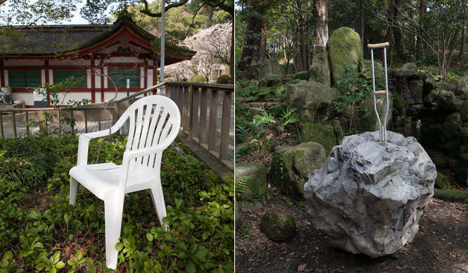 太宰府天満宮｜現代美術家サイモン・フジワラが取り組んだ“岩”にまつわる新作展覧会