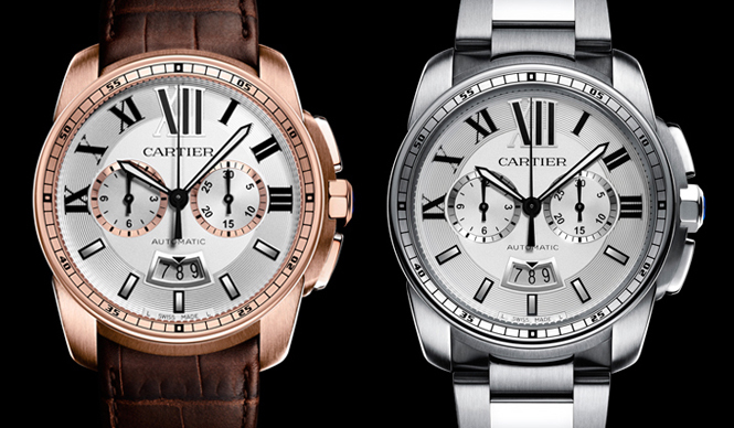 Cartier｜「カリブル ドゥ カルティエ クロノグラフ ウォッチ」日本上陸