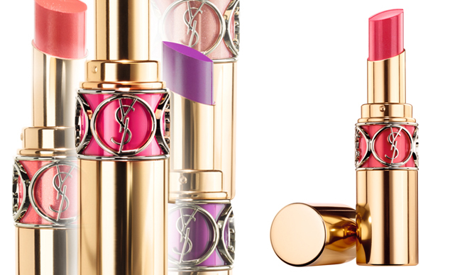 YVES SAINT LAURENT|新ルージュ「ルージュ ヴォリュプテ シャイン」