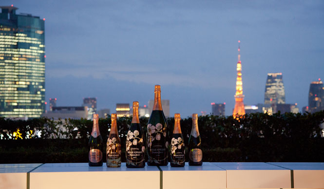 シャネル銀座ビル屋上テラスでシャンパーニュ「ペリエ ジュエ」を満喫｜Perrier-Jouët