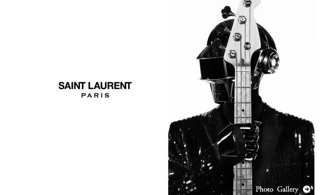 SAINT LAURENT|サンローランのキャンペーンにダフト・パンクが登場