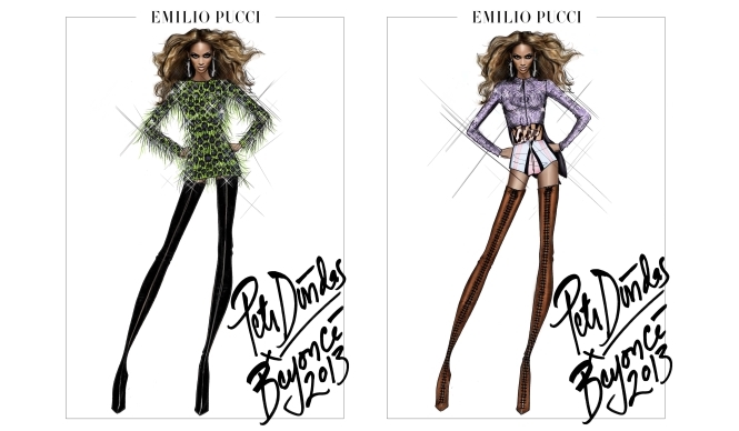 EMILIO PUCCI|ビヨンセのワールドツアー衣装を制作