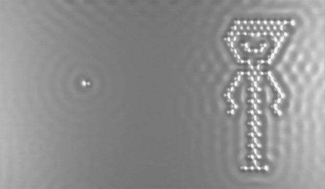 原子で描く世界最小のアニメ|IBM