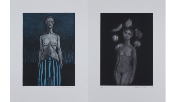 ART│舟越桂氏による新作版画展