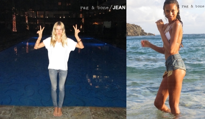 rag＆bone｜D.I.Yプロジェクト第二弾、ふたりのモデルのプライベートスナップ(!?)公開