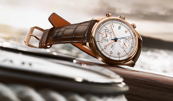 IWC｜ポルトギーゼのエレガントな「クロノグラフ・クラシック」
