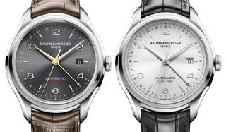 Baume & Mercier｜異なるふたつの時間を表示する「クリフトン GMT」