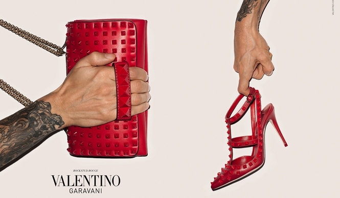 VALENTINO｜初となるアクセサリー広告キャンペーンをテリー・リチャードソンが撮影