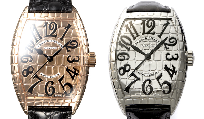 FRANCK MULLER｜金属の輝きを放つふたつの新作クロコ