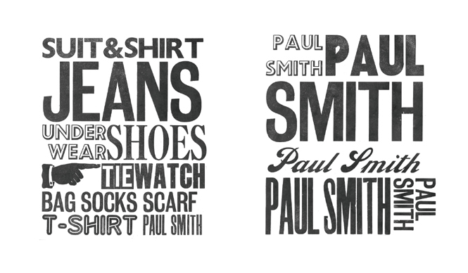 ART｜ポール・スミスとヴィンテージ活版印刷の共演