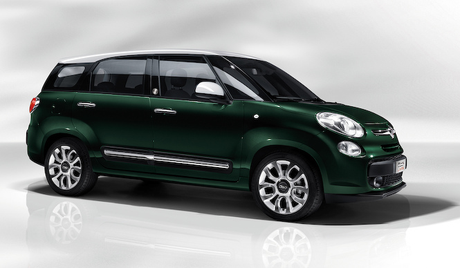 フィアット500Lに7人乗りバージョン|Fiat