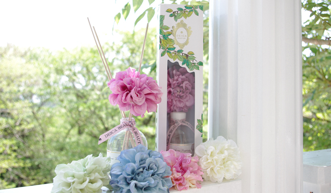 DEICA|花々の甘くやさしい香りを部屋に届ける新コレクション誕生