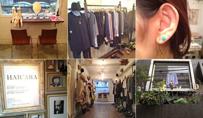 HAICARA|望月 唯がディレクターを務めるショップ「HAICARA」