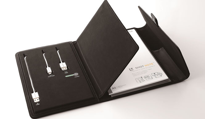 KING JIM｜ノートカバーと充電池一体型「バテリオ」