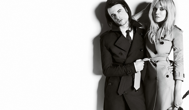 BURBERRY｜シエナ・ミラーとパートナーのトム・スターリッジが初共演