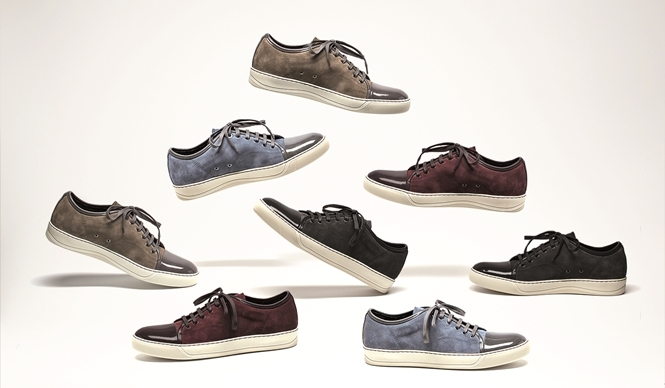 LANVIN|メンズスニーカーにクローズアップしたムービーを公開